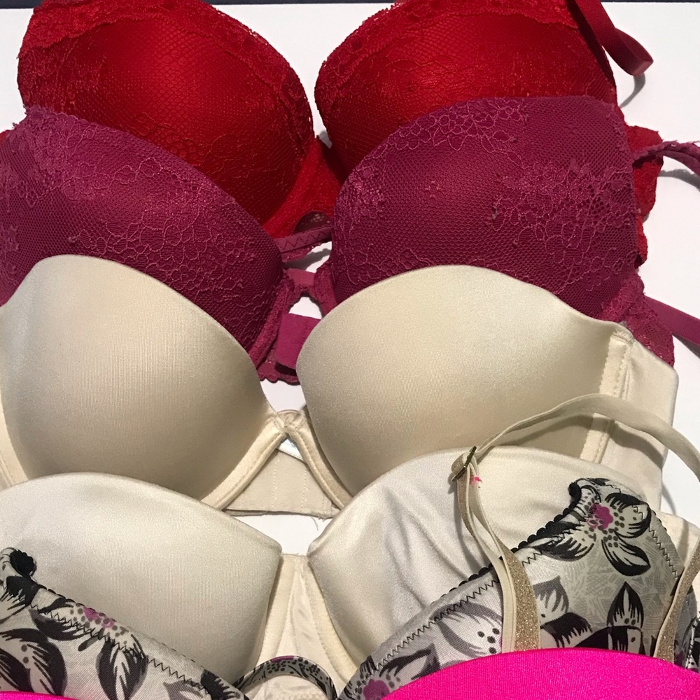 Various Bras. Size 34C and Sister sizes.